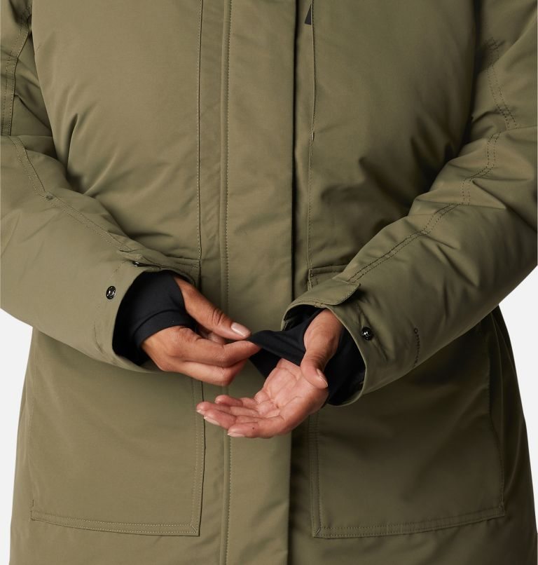 Women's Columbia Little Si Omni-Heat Infinity Insulated Jackets Olive | Plus Size CA-W6A80